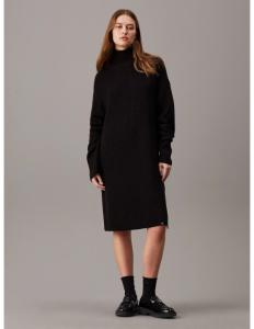 CALVIN KLEIN - CHUNKY LOOSE SWEATER DRESS