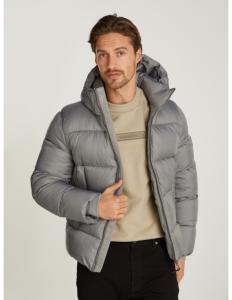 CALVIN KLEIN - HOODED QUILT PUFFER MW