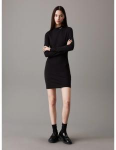 CALVIN KLEIN - LOGO ELASTIC MILANO DRESS