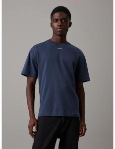 CALVIN KLEIN - NANO LOGO INTERLOCK T-SHIRT