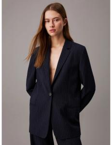 CALVIN KLEIN - PINSTRIPE SLIM  BLAZER