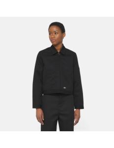 Dickies - LINED EISENHOWER CROP W REC BLACK