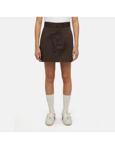 Dickies - MINI WORK SKIRT DARK BROWN