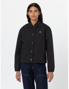 Dickies - OAKPORT CROPPED COACH JACKET W BLACK