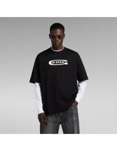 G-Star Raw - Old school logo boxy r t