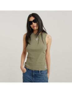 G-Star Raw - Racerback ribbed slim tank top wmn