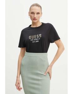 GUESS - SS CN PYRAMIDE STUDS TEE