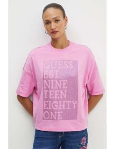 GUESS - SS CN SHINY BOX TEE