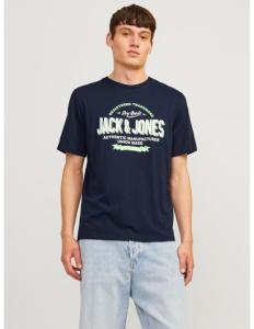 Jack & Jones - JJELOGO TEE SS O-NECK 2 COL AW24 SN