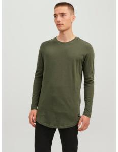 Jack & Jones - JJENOA TEE O-NECK LS NOOS