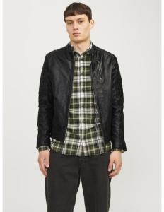 Jack & Jones - JJERICHARD LEATHER JACKET NOOS