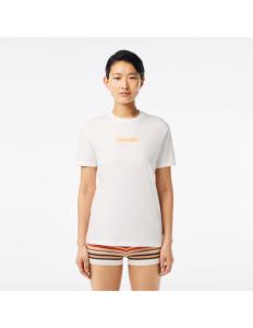 Lacoste - Vintage Print Soft Cotton Jersey T-shirt