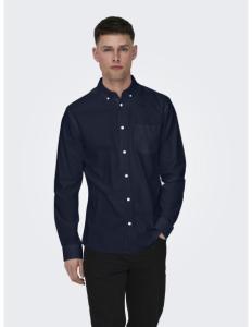 ONLY & SONS - ONSALVARO SLIM LS OXFORD SHIRT NOOS