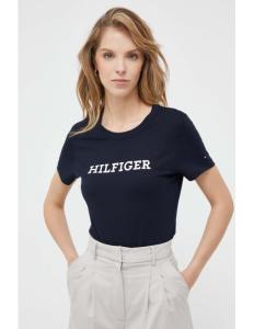 Tommy Hilfiger - SLIM MONOTYPE PRINT C-NK SS