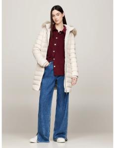 Tommy Jeans - TJW ESSENTIAL HOODED DOWN COAT