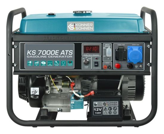 გენერატორი ბენზინის Konner&Sohnen KS 7000E ATS 5.5kW