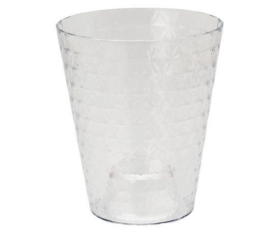პლასტმასის ქოთანი ყვავილებისთვის FORM PLASTIC Diamond Petit transparent orchid cach 3790-T00 1.12 ლ