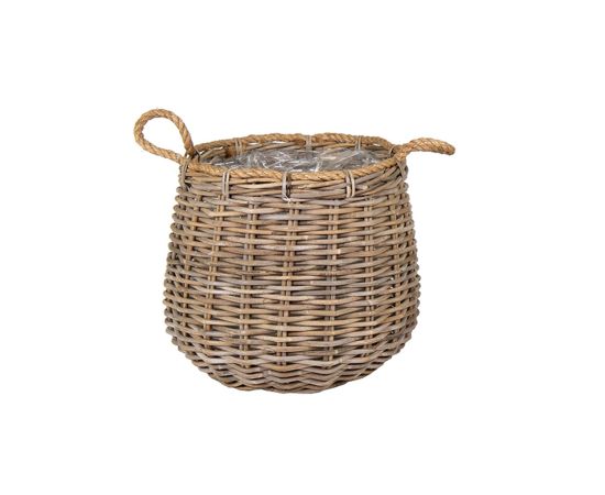 ქოთანი დაწნული Mega Collections Luna Rope Cauldron -F- D35H30