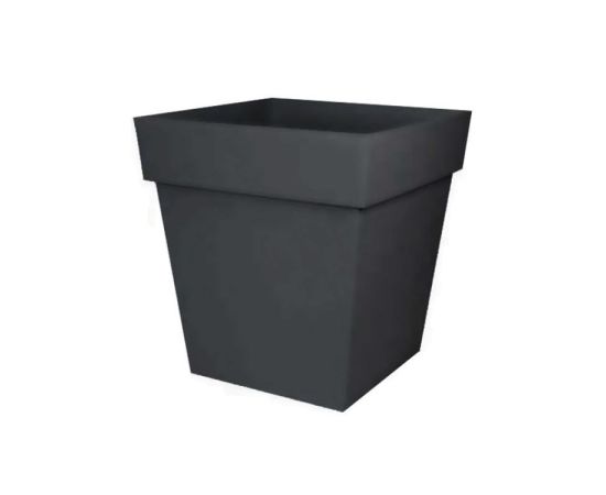 ქოთანი პლასტმასის EDA Plastiques POT TOSCANE CARRE 49,5x49,5x52,5სმ 87ლ