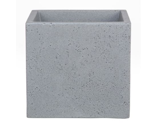 ქოთანი ყვავავილის პლასტმასი Scheurich STONY GREY 40/240 C-CUBE