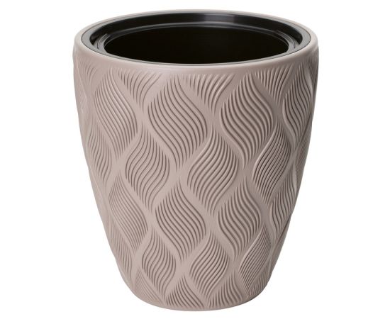 ქოთანი ყვავილის FORM PLASTIC Flow 40 taupe 4710-051