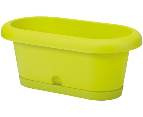 ქოთანი ყვავილის Form-Plastic Cactus box Lotos 30 pistachio