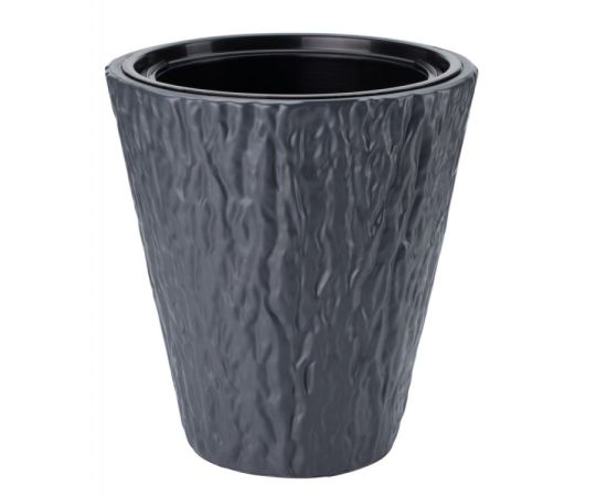 ქოთანი ყვავილის Form-Plastic Kora 40 anthracite