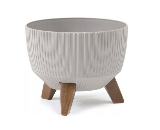 ქოთანი ყვავილის Lamela Bowl ROMA 330 jumper 12,4ლ კრემისფერი