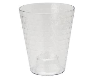 პლასტმასის ქოთანი ყვავილებისთვის FORM PLASTIC Diamond Petit transparent orchid cach 3790-T00 1.12 ლ