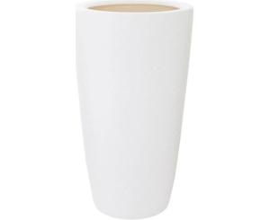 ქოთანი კერამიკული Oriana Kashpo 17,0L CYLINDER SILK WHITE