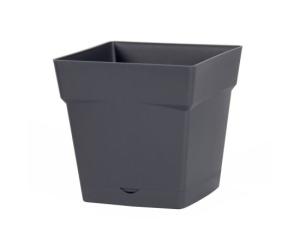 ქოთანი პლასტმასის EDA Plastiques POT TOSCANE CARRE 24,8x24,8x24,6სმ