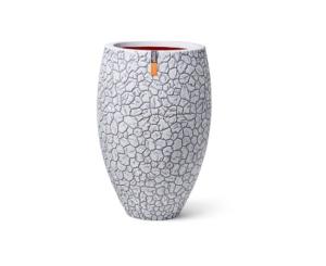 ქოთანი ყვავილის Capi Europe Vase elegant deluxe Clay NL 56x85სმ სპილოსძვლისფერი