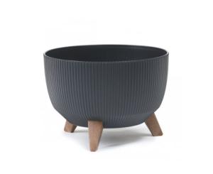 ქოთანი ყვავილის Lamela Bowl ROMA ECO recycled 400 jumper 21ლ