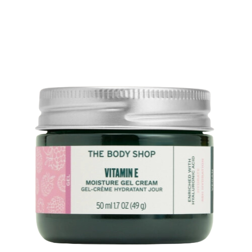 ბოდი შოპი - ვიტამინი E სახის გელ/კრემი 48 სთ დამატენ. კომბინირებული კანი