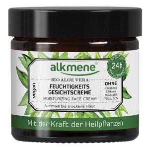 ალკმენე - ალოე ვერა სახის კრემი დამატენიანებელი ნორმ/მშრალი კანის ვეგანური
