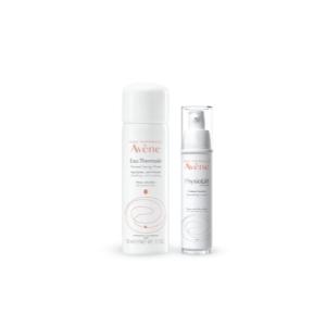 ავენი - ფიზიოლიფტი სახის კრემი ასაკსაწ. ღამის 30მლ + თერმული წყალი 50მლ