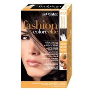 ფეშენ ელიტ - თმის საღებავი არგანის და ნუშის ზეთით 4.0 მოკა/ყავისფერი