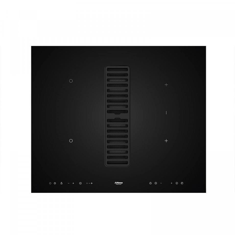 AIRFORCE Induction Hob With Hood CCASP6022 Black