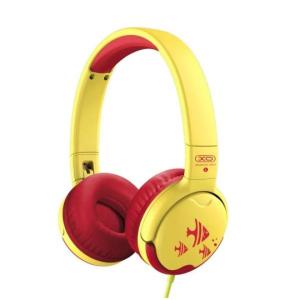 XO EP47 Kids Study Wired Headphone Red-Yellow