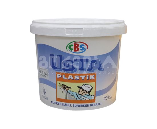 ინტერიერის საღებავი ÇBS USTA PLASTİK 20კგ.