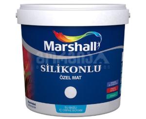 საღებავი ინტერიერის- silicone mat marshall 15ლტ თეთრი