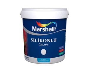 საღებავი ინტერიერის- silicone ozel  mat marshall 2.5ლტ თეთრი