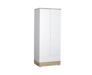 ტანსაცმლის 2 კარიანი კარადა GRD-821-MB-2 (oak/white)