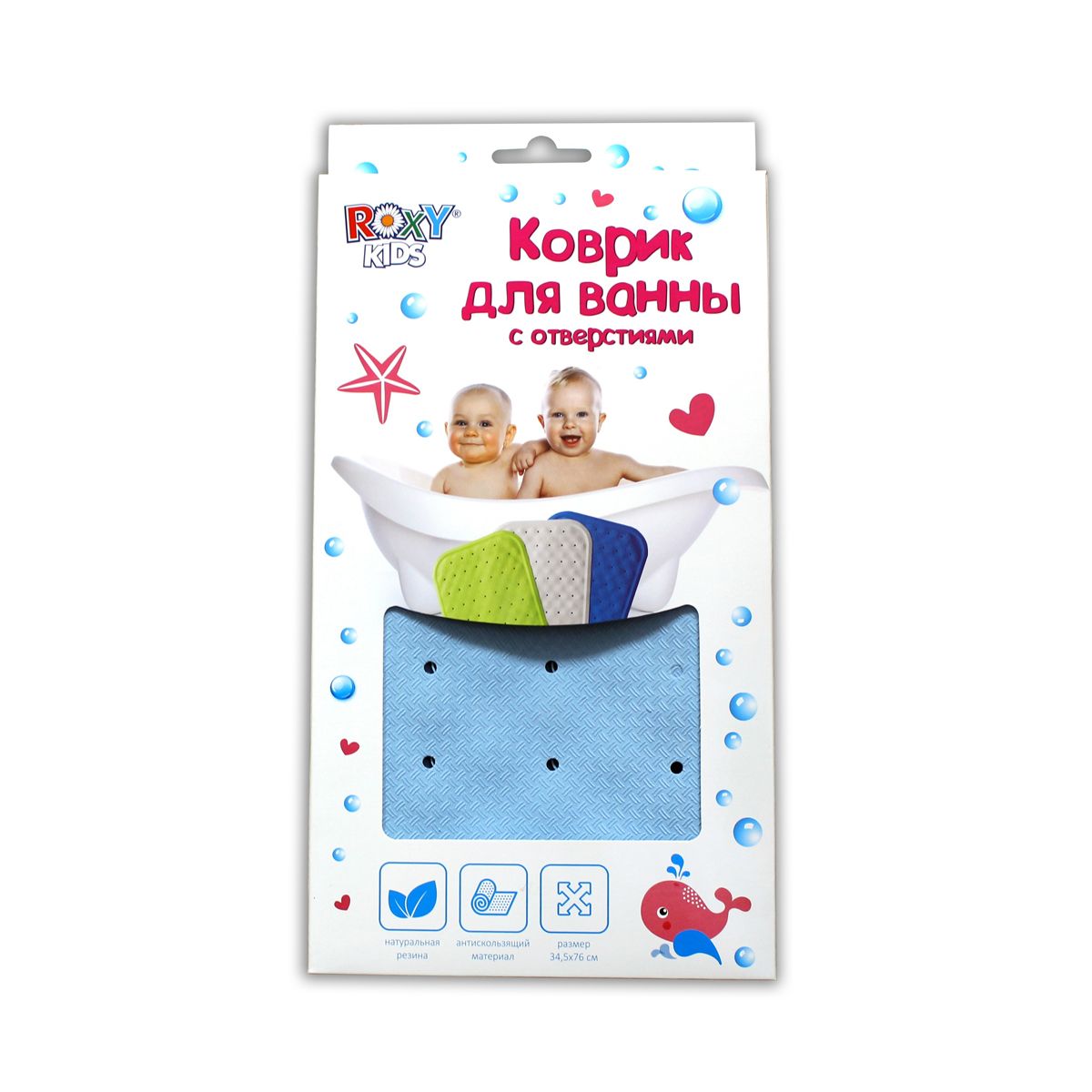 Roxy kids - როქსი ქიდსი აბაზანის ხალიჩა რეზინის 0692