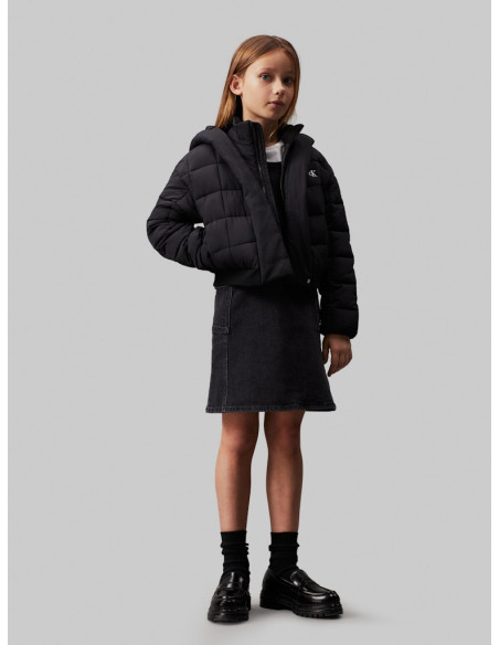 CALVIN KLEIN - ARCHIVE GRID PUFFER JACKET