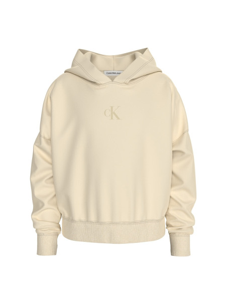 CALVIN KLEIN - CK LOGO BOXY HOODIE