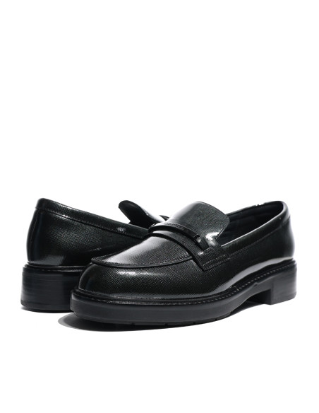 CALVIN KLEIN - LOAFER W/M BAR SAFF LTH