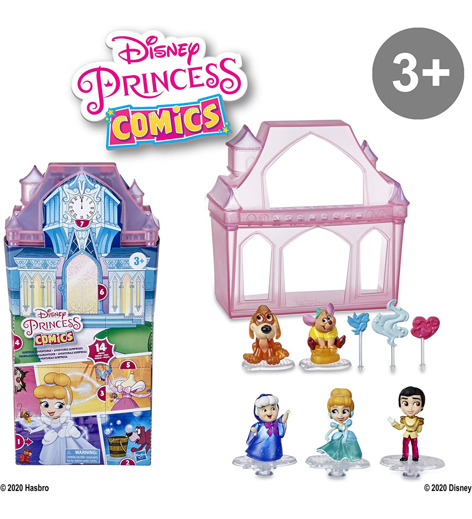 Hasbro - Hasbro,DISNEY PRINCESS COMIC SURPRISE-კონკია