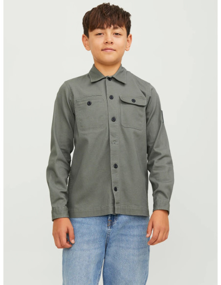 Jack & Jones - JCOCLASSIC BEN TWILL OVERSHIRT LS JNR