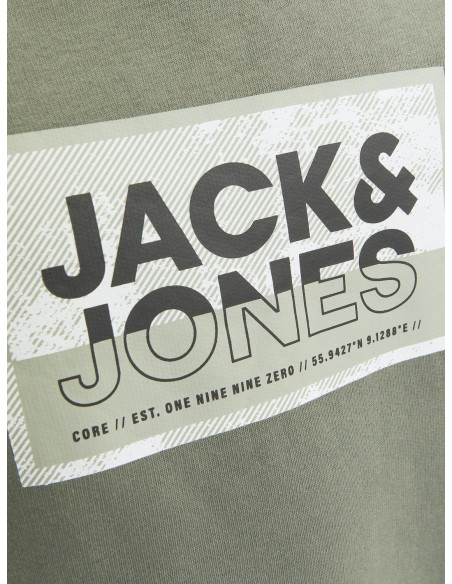 Jack & Jones - JCOLOGAN SS24 PRINT SWEAT CREW NECK JNR